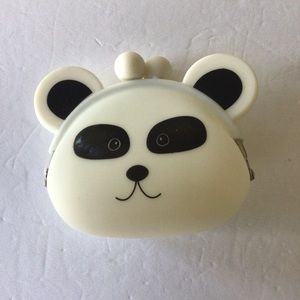 PANDA BEAR SILICONE COIN PURSE